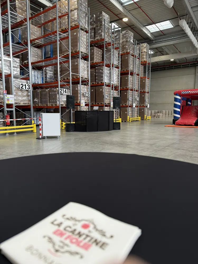 Événement d'entreprise — Sonorisation d'un site logistique